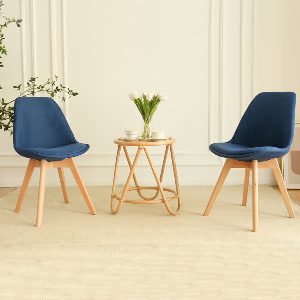Corrigan Studio® Dining Chair Navy Blue(Set Of 2) Wayfair